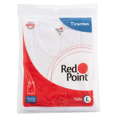 Camiseta Red Point de Tirante Color Blanco Talla L