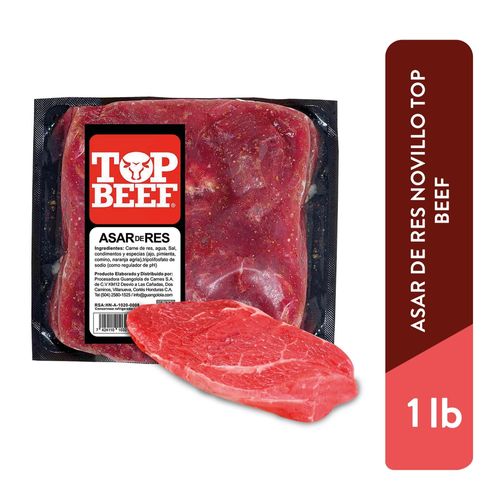 Asar Res Novi Top Beef Fresca 404 Gr Unidad