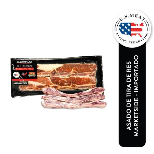 Asado Tira Marketside Usda Congelado Paquete- Lb