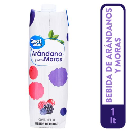 Bebida Great Value Moras - 1000ml