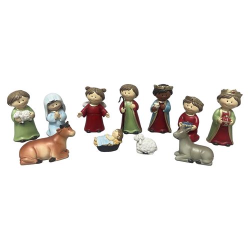 Nacimiento Holiday Time Set -11 pzas/ 9 cm