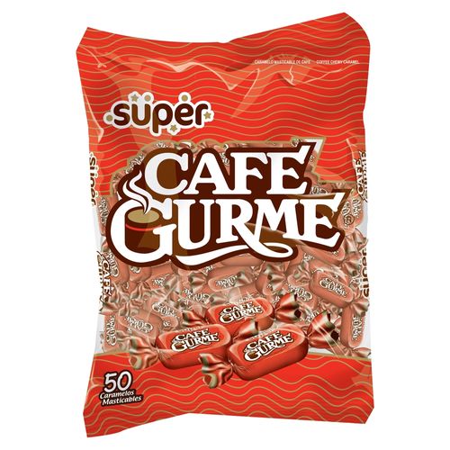 Caramelo Masticable Cafe Gurme 275Gr 50U