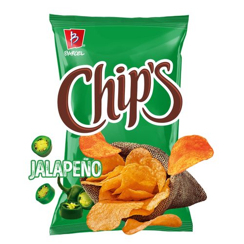 Snack Chips de papa y Jalapeño-170 g