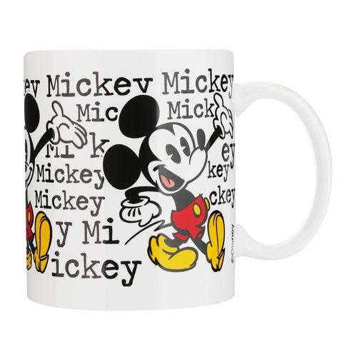 Taza Ceramica Mickey Con Caja De Regalo