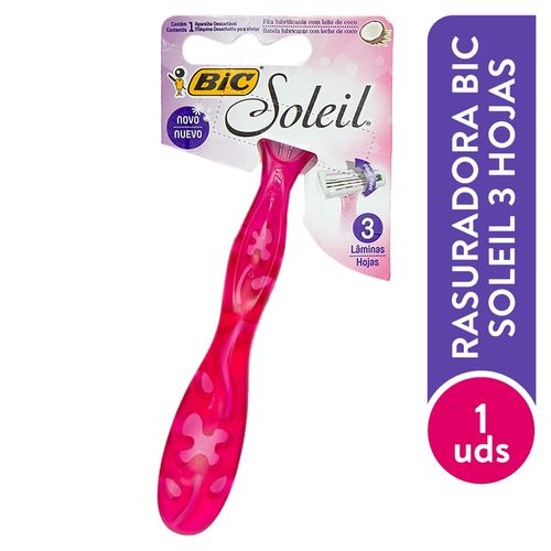 Rasuradora Bic Soleil 3 hojas -1unidad