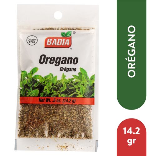 Badia Oregano Entero Sobre 0.5 Oz Ea