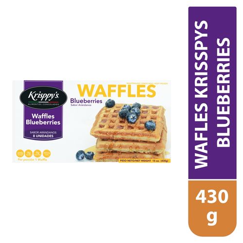 Wafles Krisspys Blueberries - 430 g