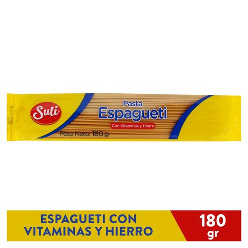 Pasta Suli Spagueti 180 Gr