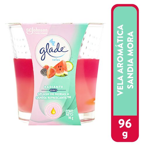 Vela Glade Frutos Rojos 96Gr