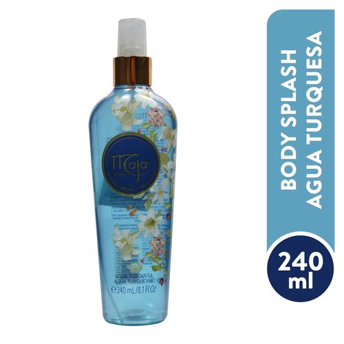 Body Splash Maja Aqua Turquesa 240 Ml