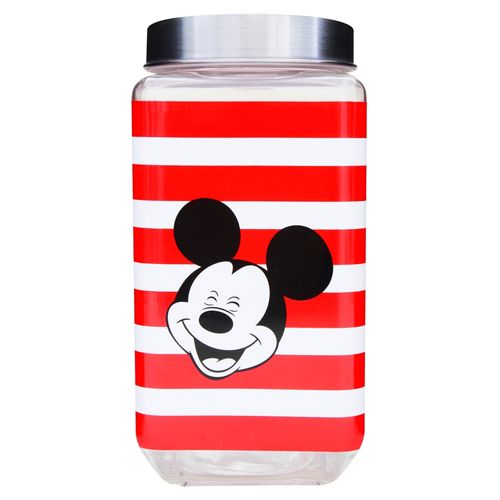 Frasco Vidrio Tapa De Metal 1lt Disney