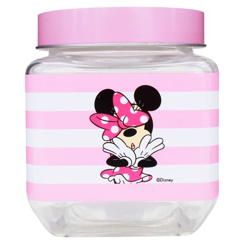 Frasco Vidrio Tapa Metal 500 Ml Disney