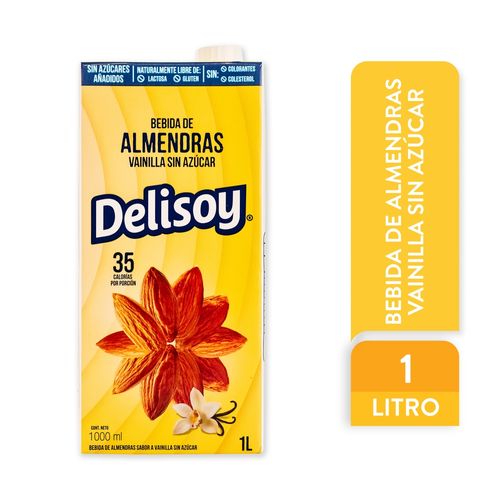 Delisoy Uht Almendra Vain Sin Azu 1000ml