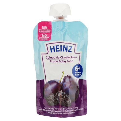 Heinz Ciruela Pasa 105 Gr