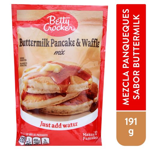 Mezcla Betty Crocker Pancakes  Mantequilla - 191 g