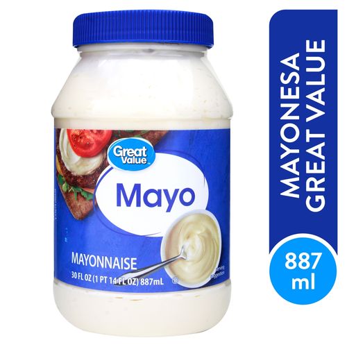 Mayonesa Great Value - 887ml