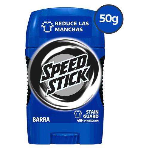 Desodorante Antitranspirante Speed Stick Stain Guard Barra 50 g