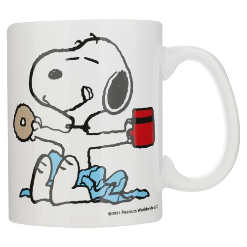 Taza Ceramica Snoopy Con Caja De Regalo