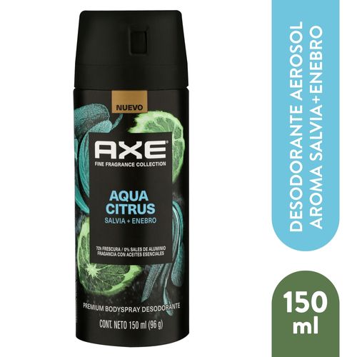 Desodor Bodyspray Axe Aqua Citrus 150Ml