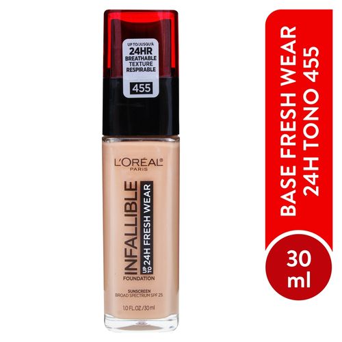 Base L'Oréal Paris Infalible 24H Fresh Wear Golden Beige - 30ml