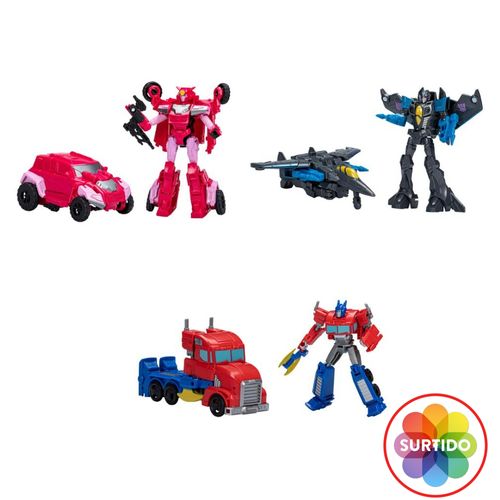 Figura Transformers Earthspark Clase Guerrero