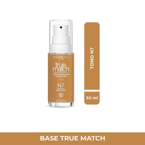 Base Loreal Neutr Medium Deep N7 30 Ml