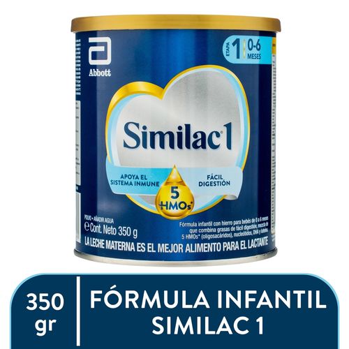 Fórmula Infantil Similac 1 - 5 Hmo - 350 g