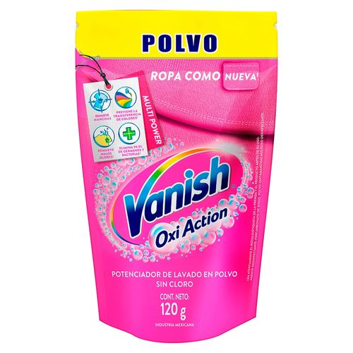 Quitamanchas Vanish  Polvo Rosa - 120gr