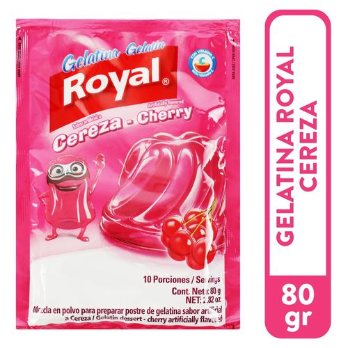 Gelatina Royal Sabor Cereza - 80g