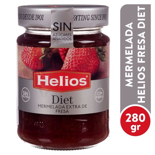 Mermelada Helios Fresa Sin Azucar - 280gr