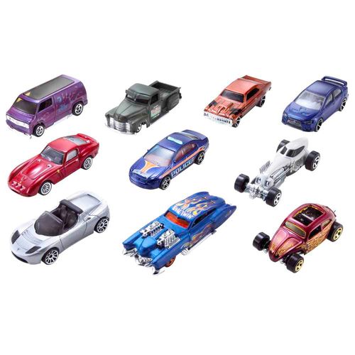 Vehículo Hot Wheels Paquete - 10 Uds