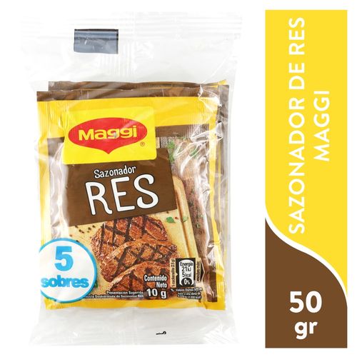 Consome Maggi De Res 5pack 50gr