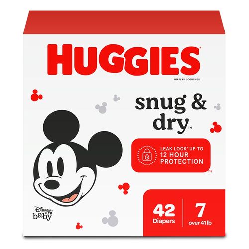 Panal Huggies Snug Dry 4 Xg 42 Ea-