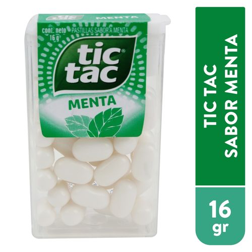 Menta Tic Tac 16gr - 12 unidades