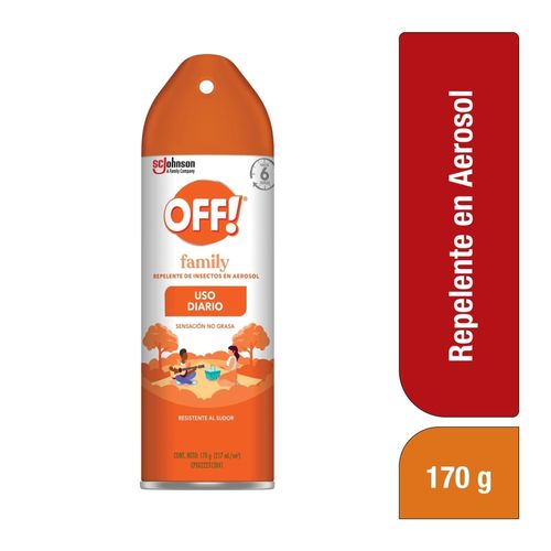 Repelente Off Family En Aerosol 170ml