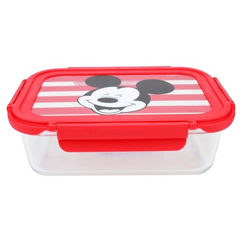 Hermetico Vidrio Rectangu 1500ml Disney