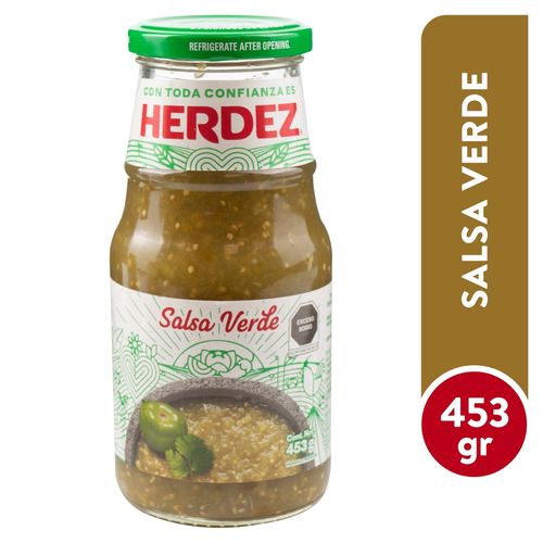 Salsa Verde Picante Herdez Botella - 453gr