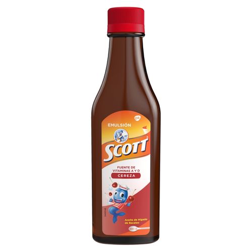 Emulsion Scotts Oral Cherry 200 Ml