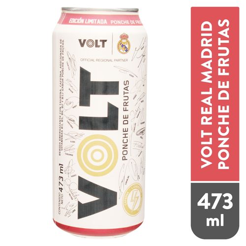 Energizante Volt Fruit Punch 473ml Lata