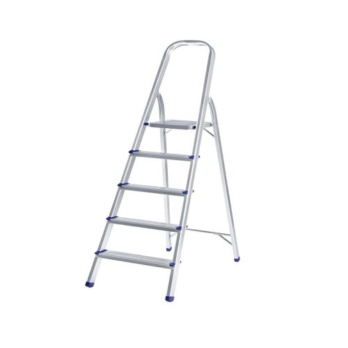 Escalera Hyper Tough de aluminio de 5 peldaños