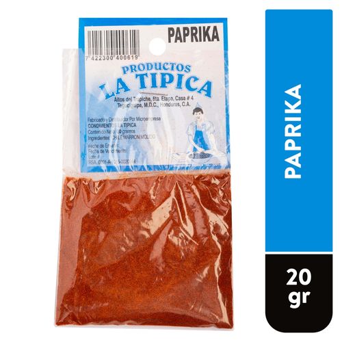 Paprika La Tipica Bolsa - 20 g