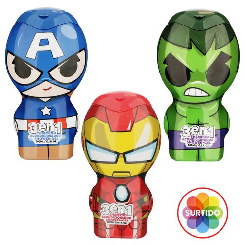 Shampoo 3en1 Gelatti Avengers Mix 300ml
