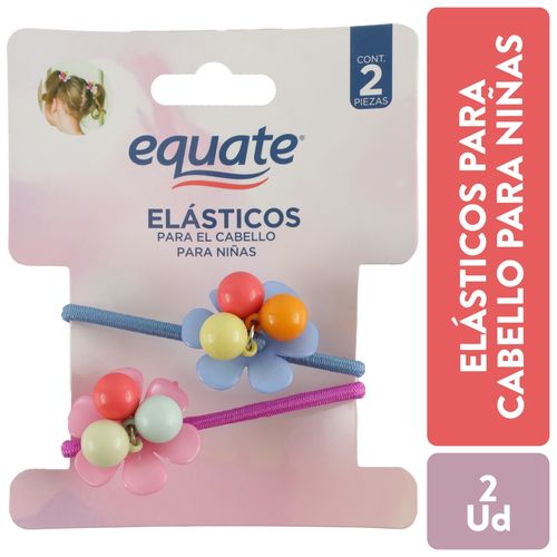 Elasticos Equate Con Bolas De Plástico- 2 Uds