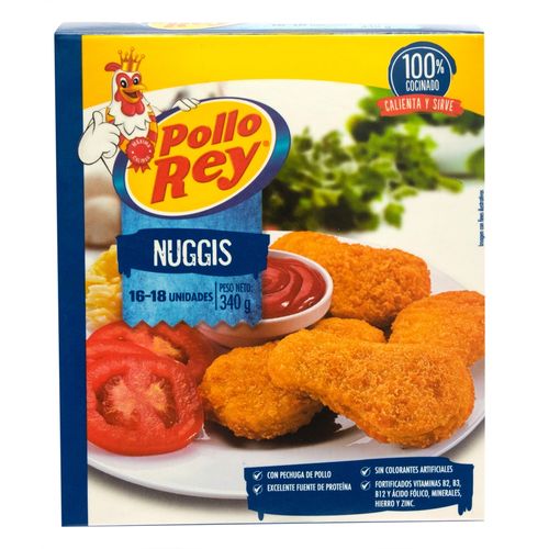 Nuggets De Pollo Rey 340gr