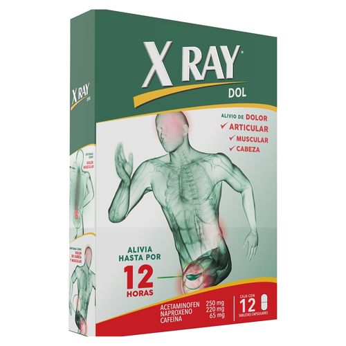 Analgesico Xtech 12 Tabletas
