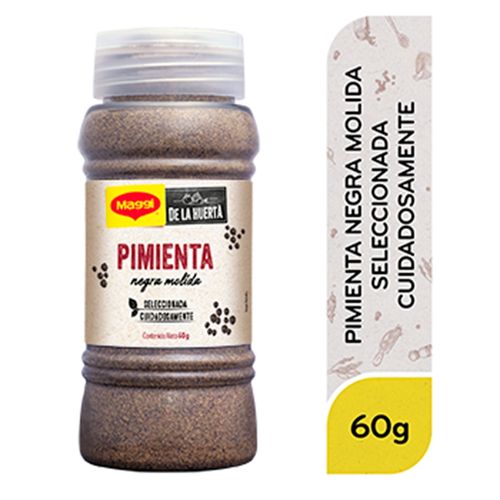 Maggi De La Huerta Pimienta Negra 60gr