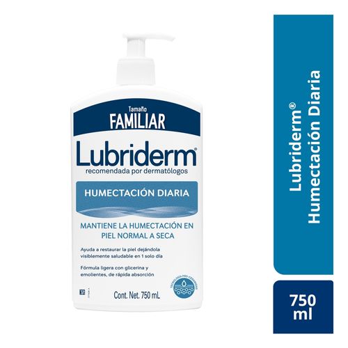 Crema Lubriderm Humectacion 750 Ml