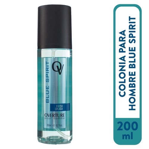 Splash Overture Blue Spirit para Caballero - 200ml