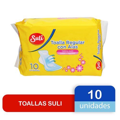 Toalla Femenina Suli Diaria 10 Unidades