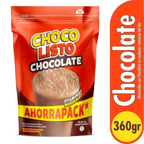 Choco Listo Modificador Chocolate - 360 g